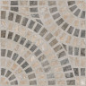 Керамогранит VITRA MARBLE/BETON-X R9 Ректификат Декор Круговой Темный Лаппато 60x60 K949793LPR01VTE0
